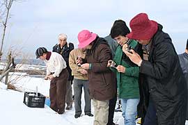 1/20 扇状地めぐりと雪の秘密を探ろう